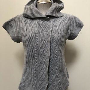 Charter club 100% 2ply cashmere cap sleeve wrap